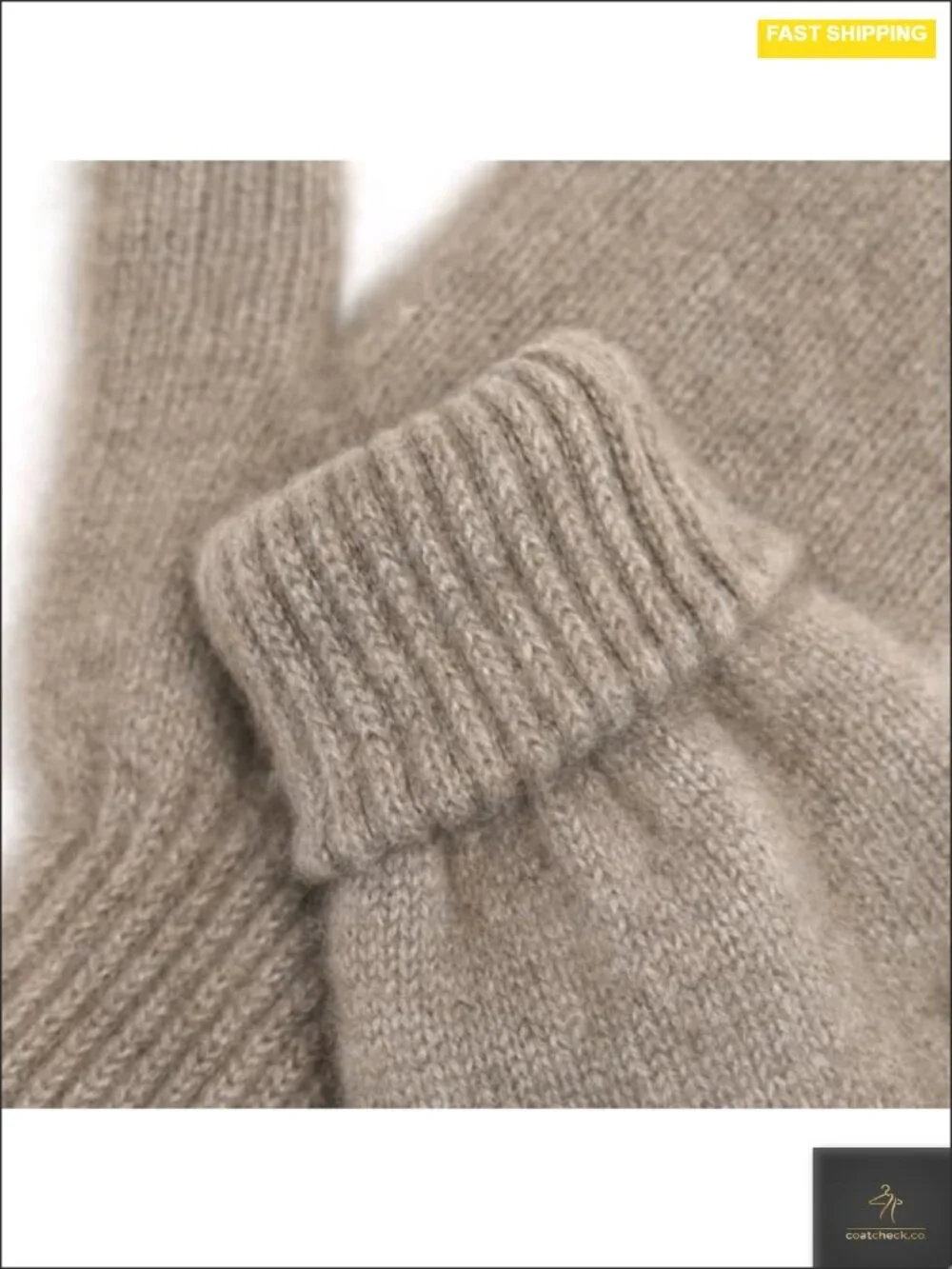 Organic Pure Cashmere Mittens - Luxury Winter Accessories - Thermal Gloves